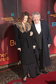 Schauspieler Volker Brandt und Lebensgefährtin Susanne Meikl (©Foto: Martin Schmitz)